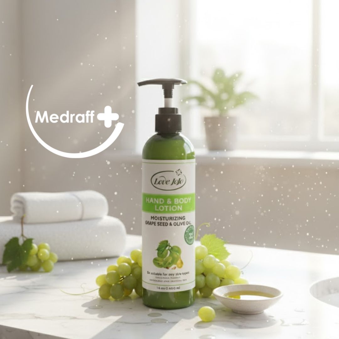 Love Jojo Loción Corporal y de Manos – Hidratación Profunda con Oliva y Semilla de Uva - Imagen 3