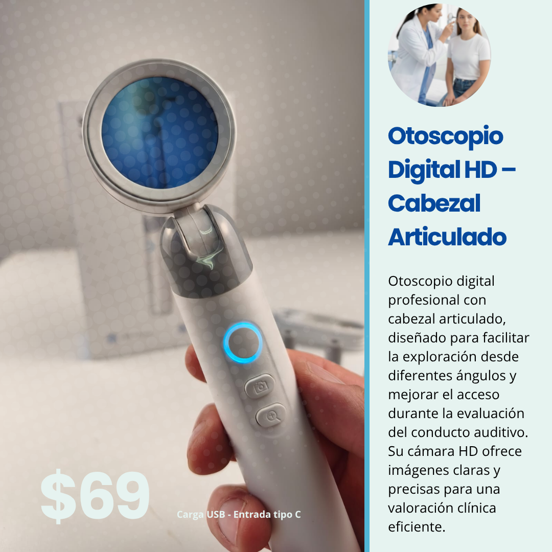 Otoscopio digital - cabezal movible - Quito